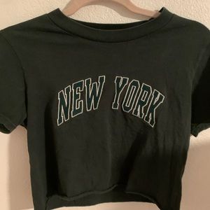 Brandy Melville Cropped Tee